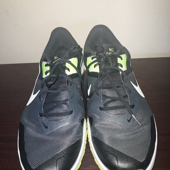 Nike Men's Training Sneakers 13M Lace Up Varsity Compete TR 3 Dark Gray Volt - Picture 5 of 16